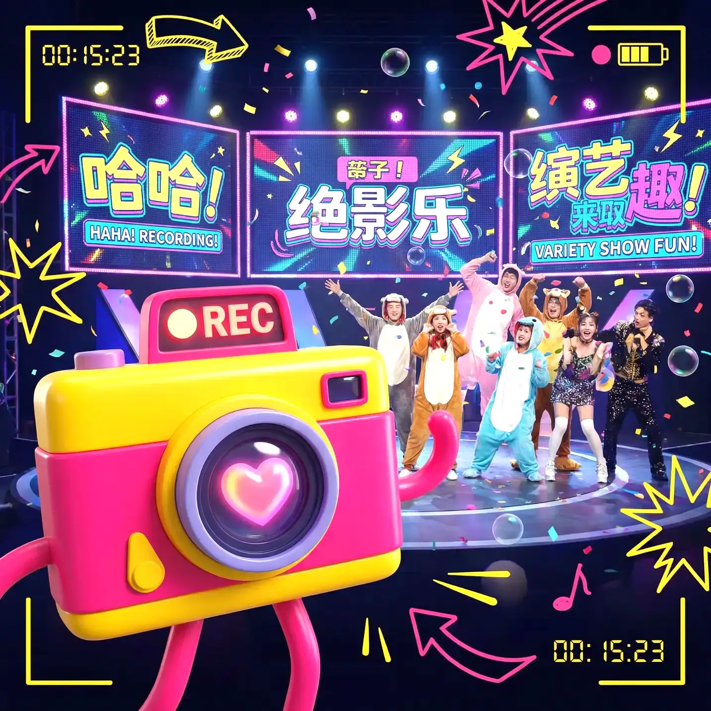 深度开发1V3二月天2YT 经典综艺 - 极限挑战